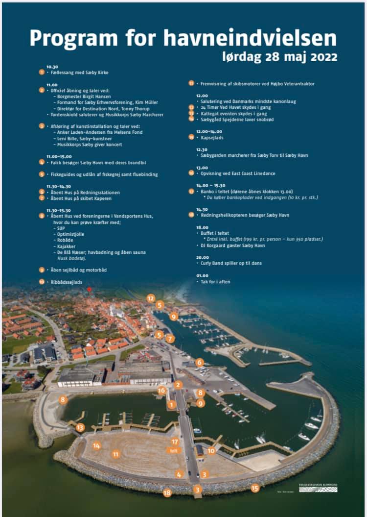 Sæby Havn indvielse 28. maj 2022