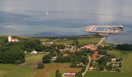 Endelave luftfoto