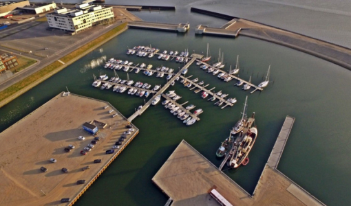 Luftfoto af Esbjerg Søsport