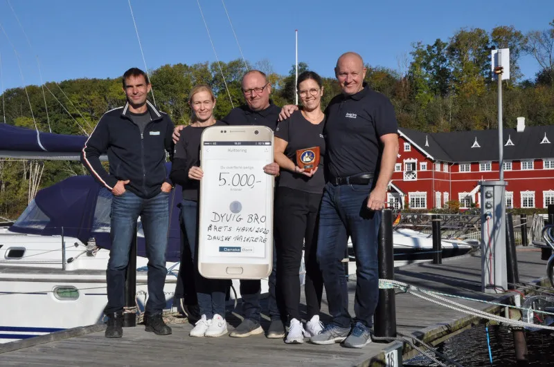 Dyvig Bro kåret til Årets Havn 2020